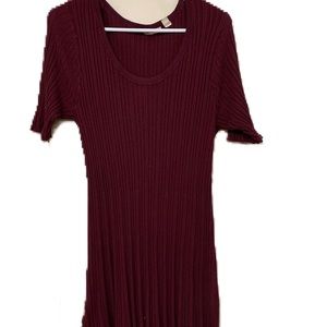 Cato Short sleeve sweater dress